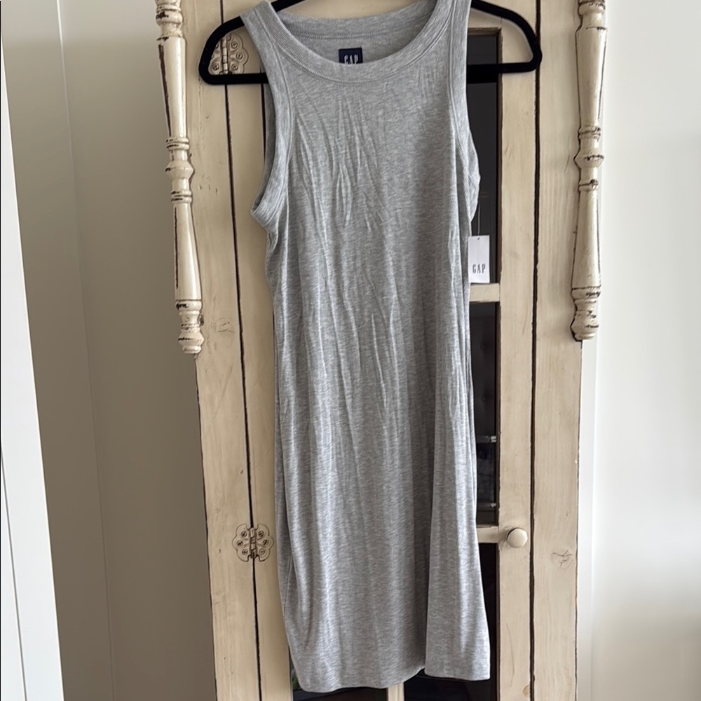 GAP Women's Gray Sleeveless Dress